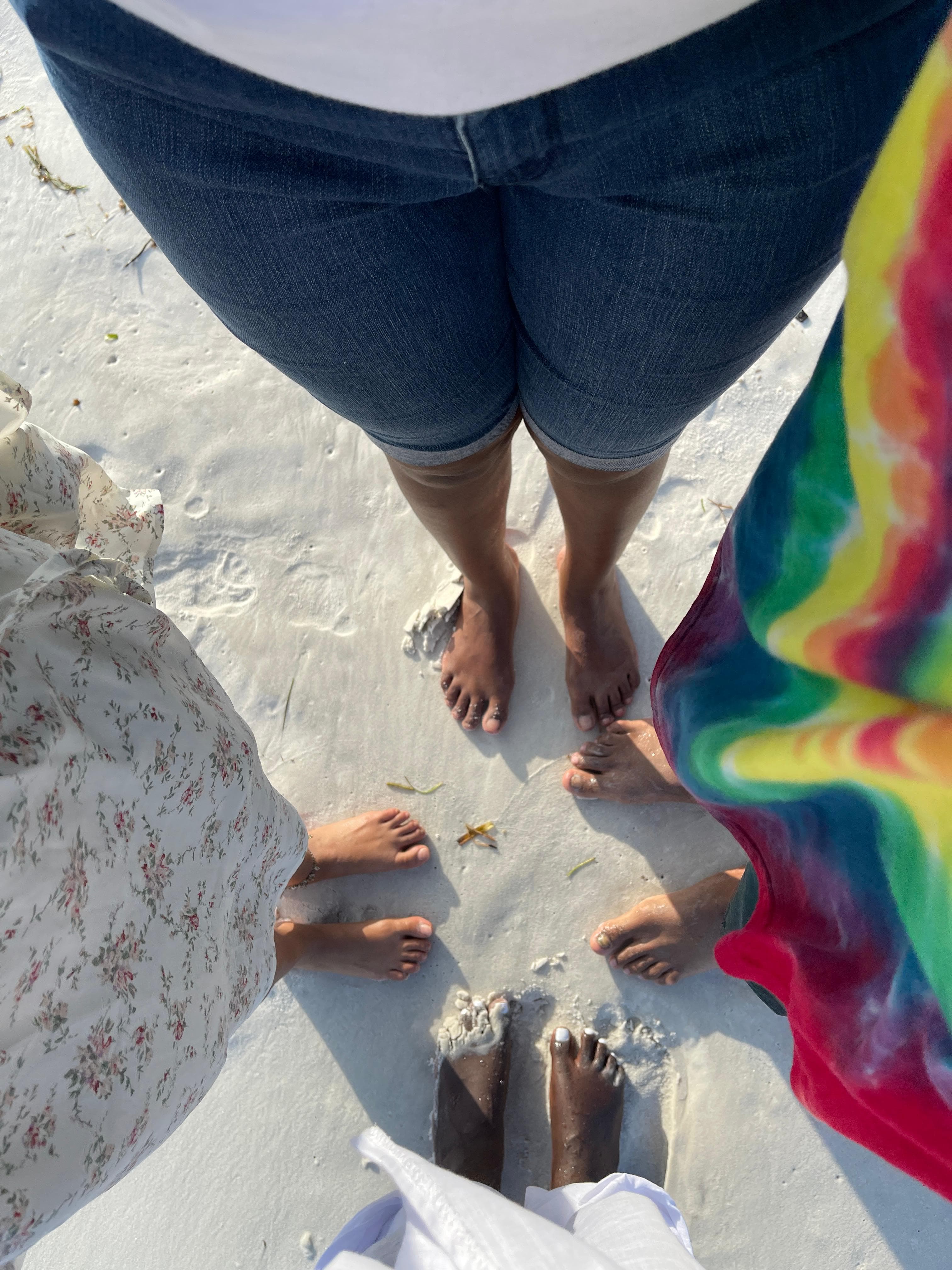 Feet in Sand